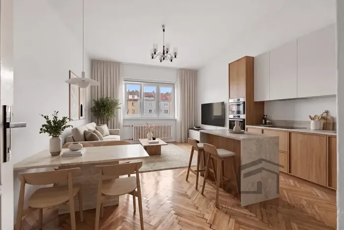 Prodej bytu 3+1, Praha - Žižkov, Biskupcova, 87 m2