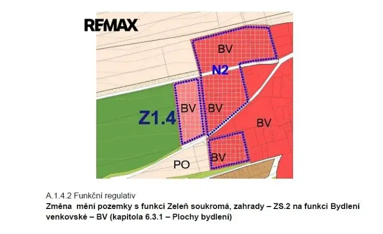 Prodej pozemku pro bydlení, Čerňovice, 1250 m2