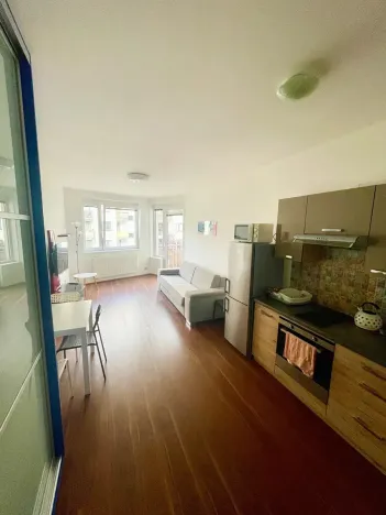 Pronájem bytu 1+kk, Praha - Střížkov, Makedonská, 34 m2