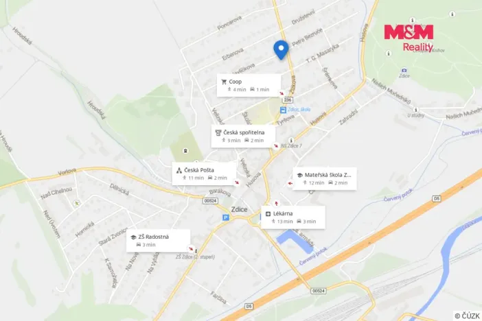 Prodej bytu 3+1, Zdice, Havlíčkova, 85 m2