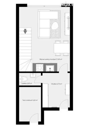 Prodej rodinného domu, Radošovice, 75 m2