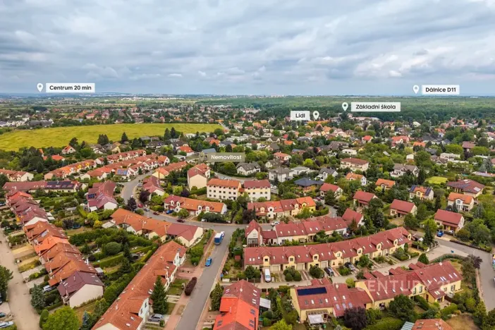 Prodej bytu 2+kk, Praha - Újezd nad Lesy, Velebného, 56 m2