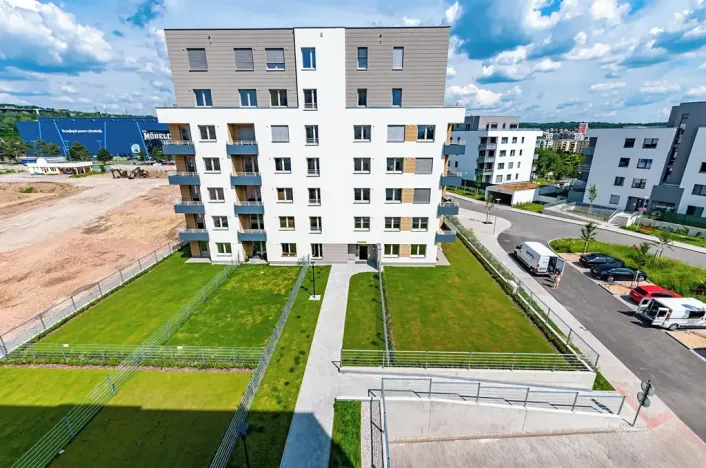 Pronájem bytu 1+kk, Praha - Vysočany, Svatošových, 32 m2