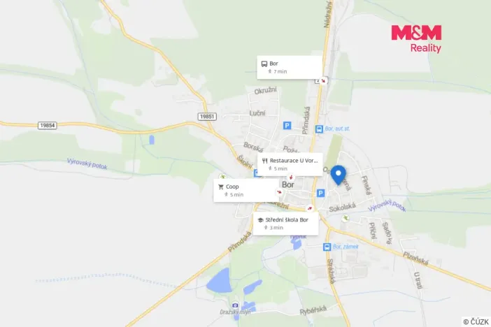 Prodej rodinného domu, Bor, Pražská, 100 m2