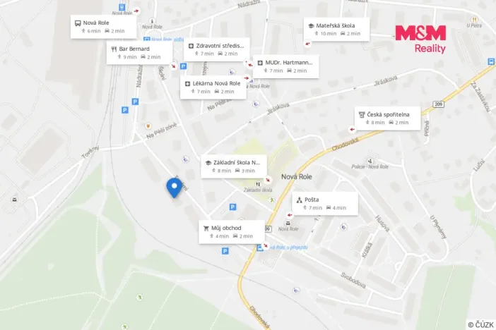 Prodej bytu 2+1, Nová Role, Tovární, 55 m2