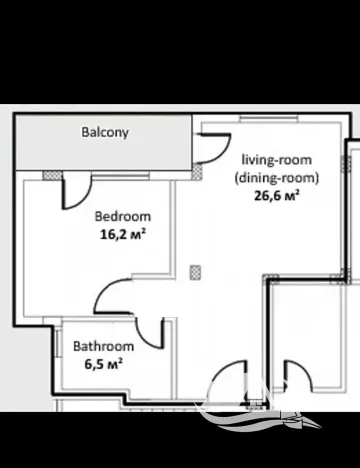 Prodej bytu 2+kk, Bjala, Bulharsko, 56 m2