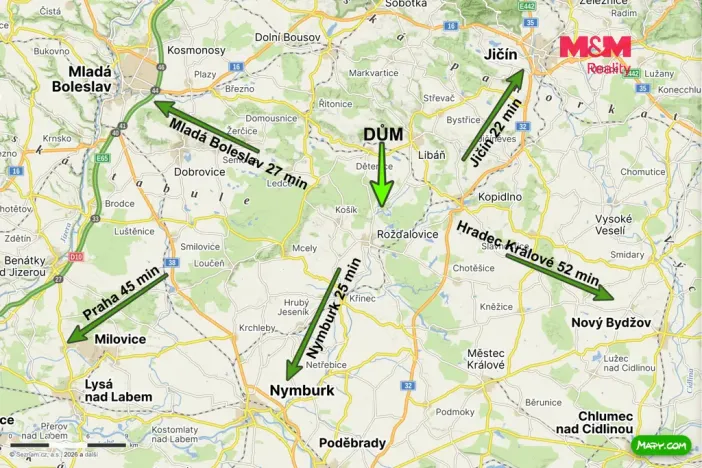 Prodej rodinného domu, Rožďalovice - Hasina, 154 m2