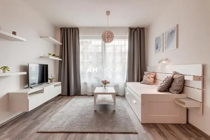 Pronájem bytu 1+kk, Praha - Karlín, Breitfeldova, 32 m2