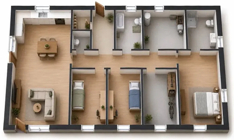 Prodej rodinného domu, Chotýčany, 109 m2