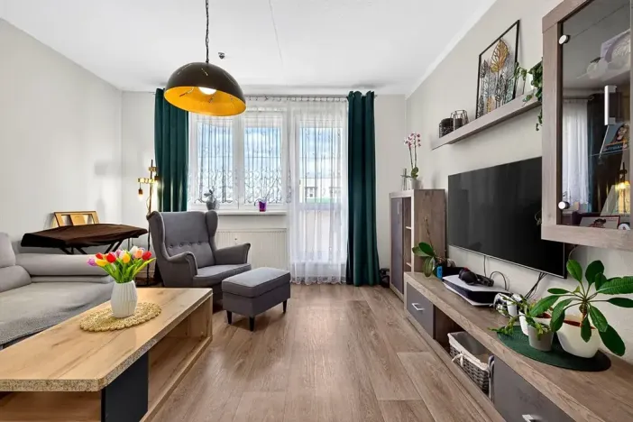 Prodej bytu 3+1, Trhové Sviny, Budovatelská, 73 m2