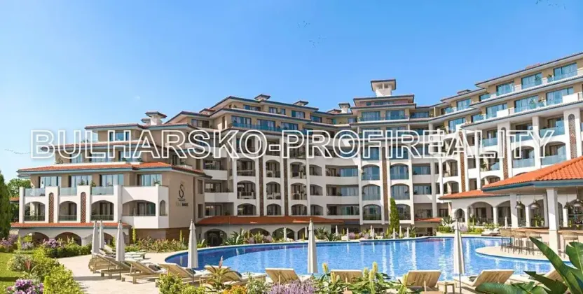 Prodej bytu 1+kk, Acheloj, Bulharsko, 37 m2