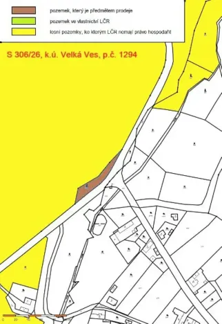 Prodej lesa, Lukavec, 1012 m2