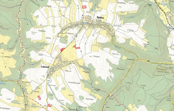 Prodej pole, Spálov, 42912 m2