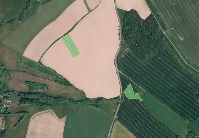 Prodej pole, Luboměř, 13880 m2