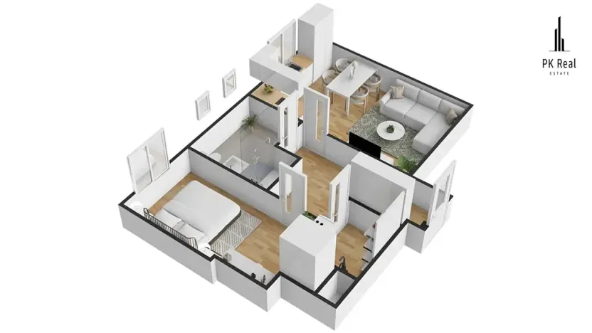 Prodej bytu 2+kk, Olomouc, Pasteurova, 53 m2