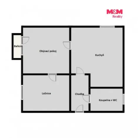 Prodej bytu 2+1, Studénka - Butovice, Budovatelská, 47 m2