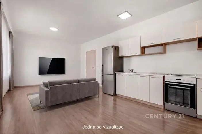 Prodej bytu 1+kk, Praha - Hlubočepy, Fabiánové, 31 m2