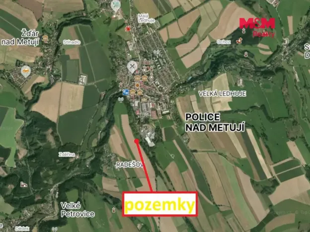 Prodej pole, Police nad Metují, 3011 m2