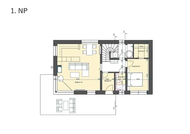Prodej rodinného domu, Malečov, 152 m2