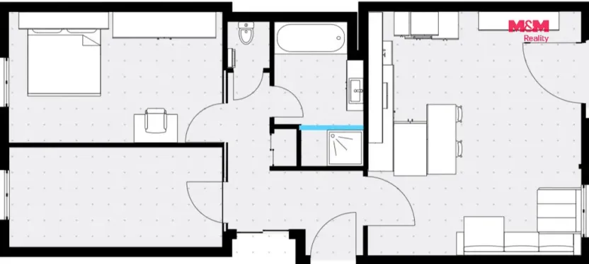 Prodej bytu 4+kk, Praha - Nové Město, Pod Slovany, 85 m2