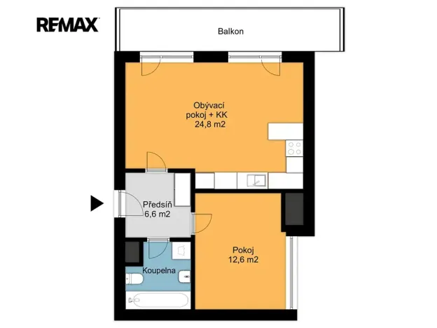 Pronájem bytu 2+kk, Praha - Letňany, Pavla Beneše, 48 m2