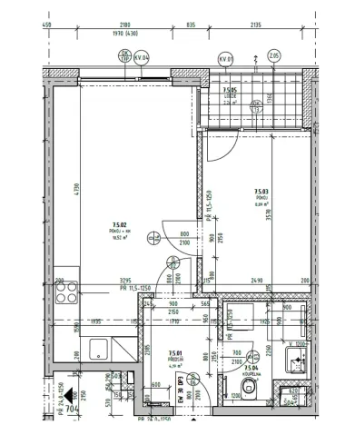 Prodej bytu 2+kk, Praha - Černý Most, Arnošta Valenty, 35 m2
