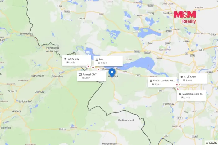 Prodej rodinného domu, Pomezí nad Ohří - Hraničná, 89 m2