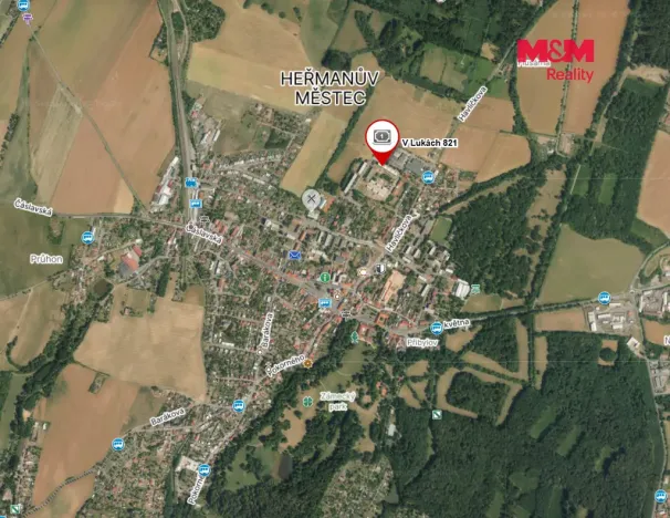 Prodej bytu 2+1, Heřmanův Městec, V Lukách, 58 m2