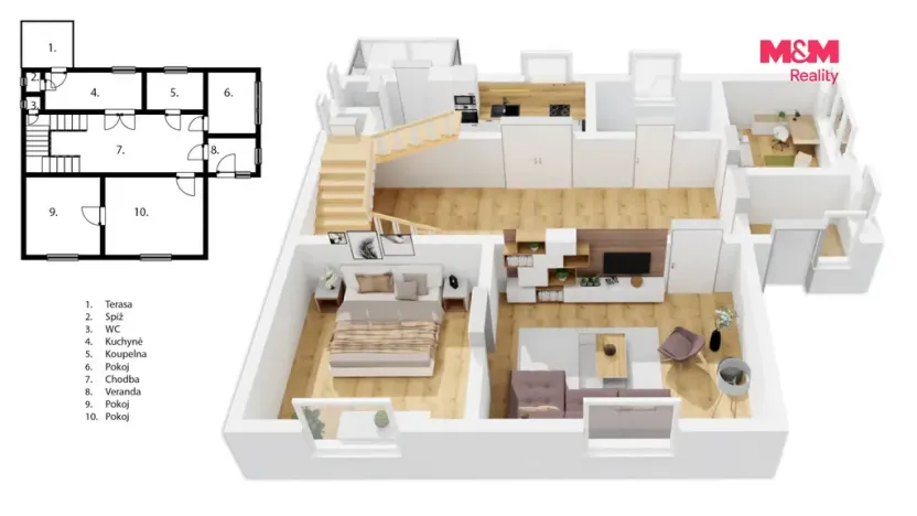 Prodej rodinného domu, Velké Losiny, Bukovická, 620 m2