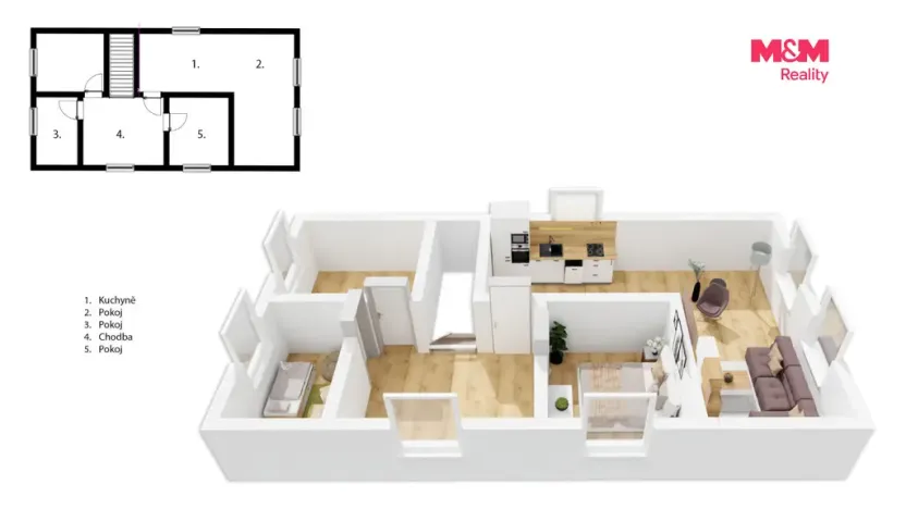 Prodej rodinného domu, Velké Losiny, Bukovická, 620 m2