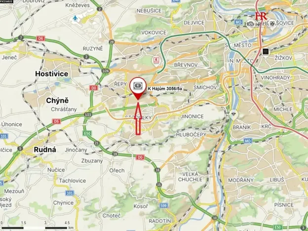Pronájem kanceláře, Praha - Stodůlky, K Hájům, 21 m2
