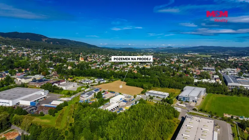 Prodej komerčního pozemku, Liberec, Ampérova, 23808 m2