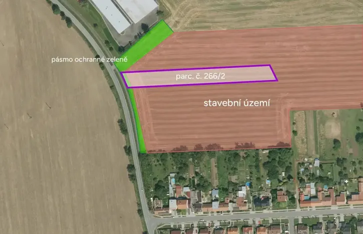 Prodej pozemku pro bydlení, Víceměřice, 3741 m2