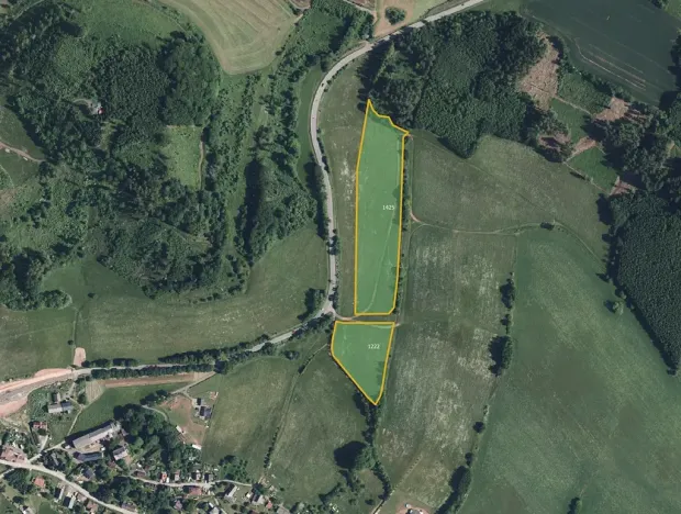 Prodej louky, Vidochov, 16284 m2