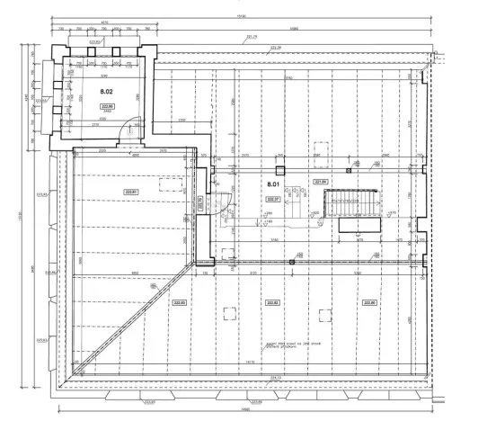 Prodej půdního prostoru, Praha - Holešovice, Skalecká, 176 m2