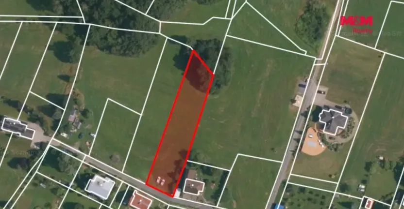 Prodej pozemku pro bydlení, Vidče, 1727 m2