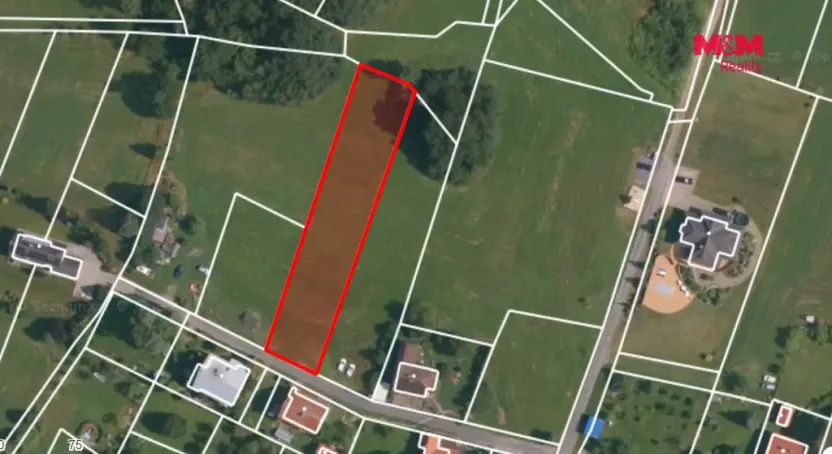 Prodej pozemku pro bydlení, Vidče, 1727 m2