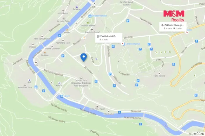 Prodej bytu 3+1, Karlovy Vary, Škroupova, 96 m2