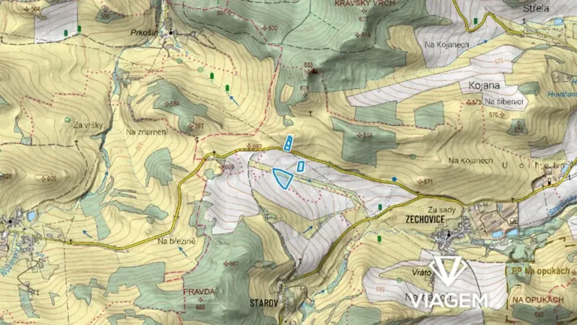 Prodej podílu pole, Volyně, 3089 m2