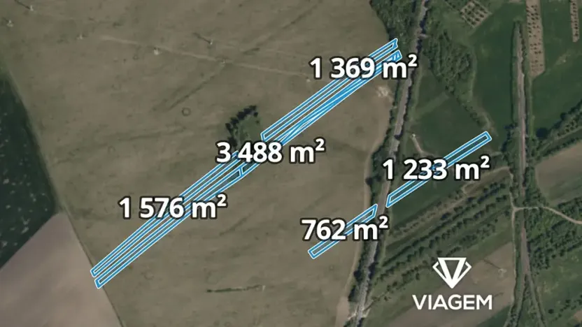 Prodej podílu pole, Velká nad Veličkou, 2844 m2