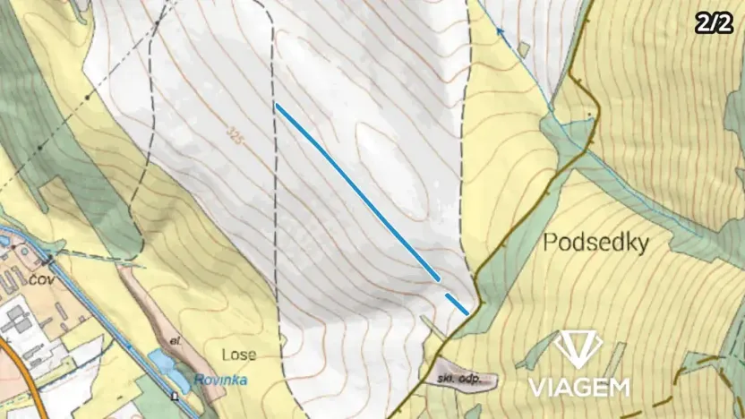 Prodej podílu pole, Velká nad Veličkou, 3258 m2