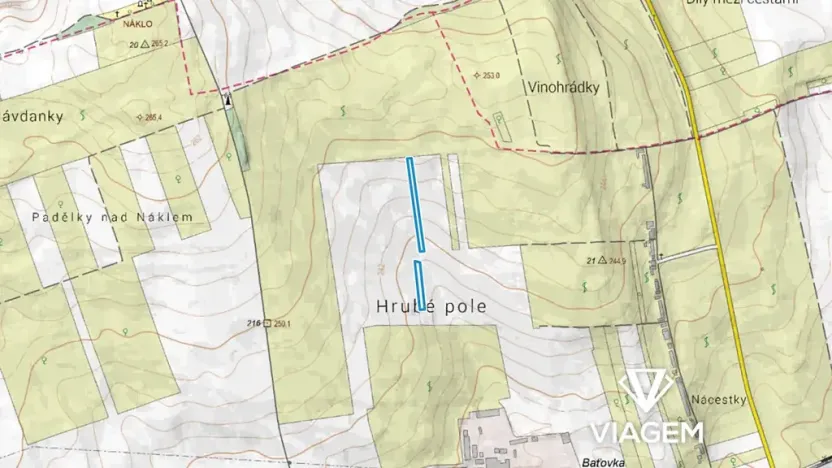 Prodej podílu pole, Ratíškovice, 467 m2