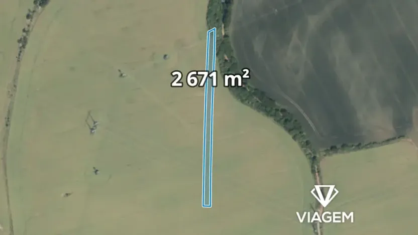 Prodej podílu pole, Poříčany, 1335 m2