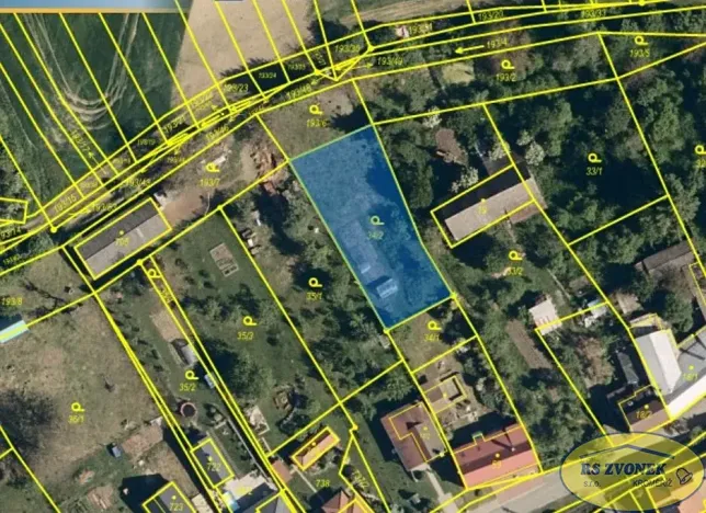 Prodej zahrady, Zdounky, 1018 m2
