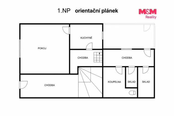 Prodej rodinného domu, Hoštka, Litoměřická, 120 m2