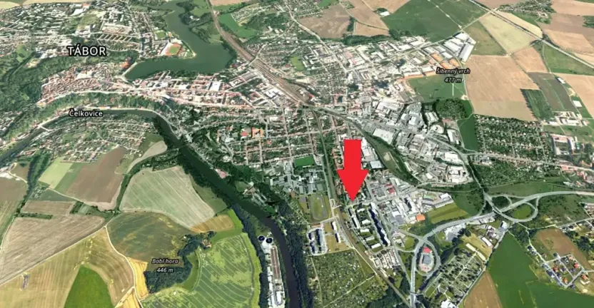Prodej bytu 1+1, Tábor, Angela Kančeva, 30 m2