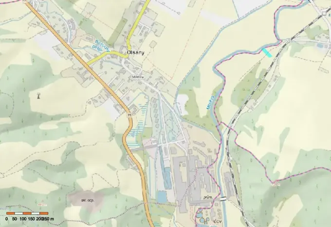 Dražba pole, Vikýřovice, 2183 m2