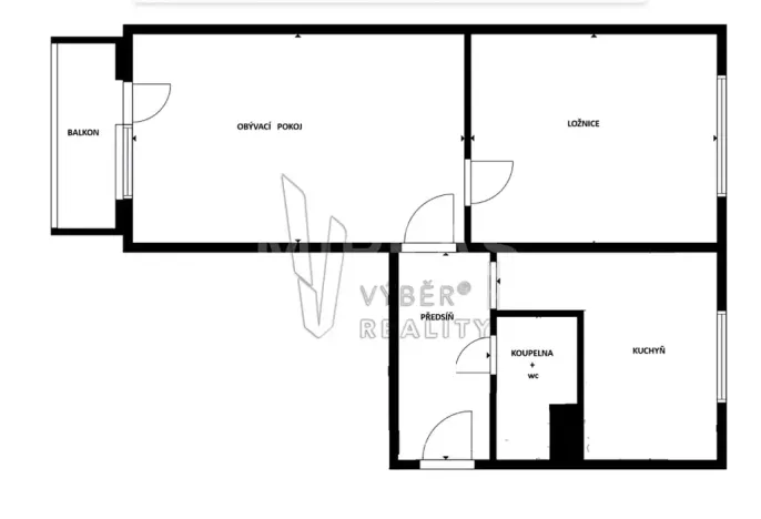 Prodej bytu 2+1, Praha - Záběhlice, Práčská, 52 m2