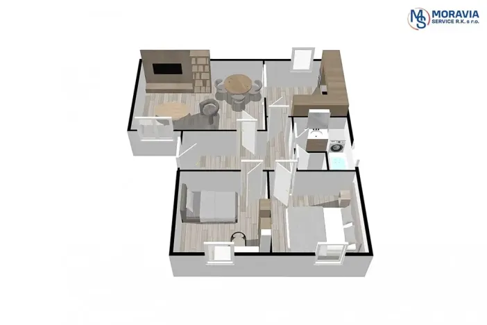 Prodej rodinného domu, Lipí, 87 m2