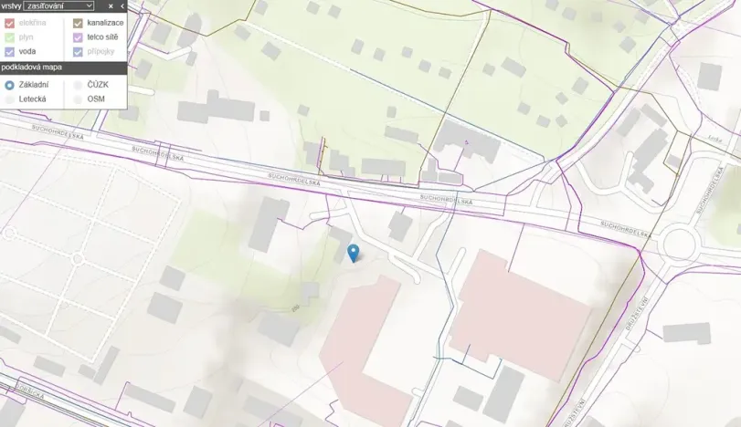 Dražba pozemku, Znojmo, Suchohrdelská, 512 m2